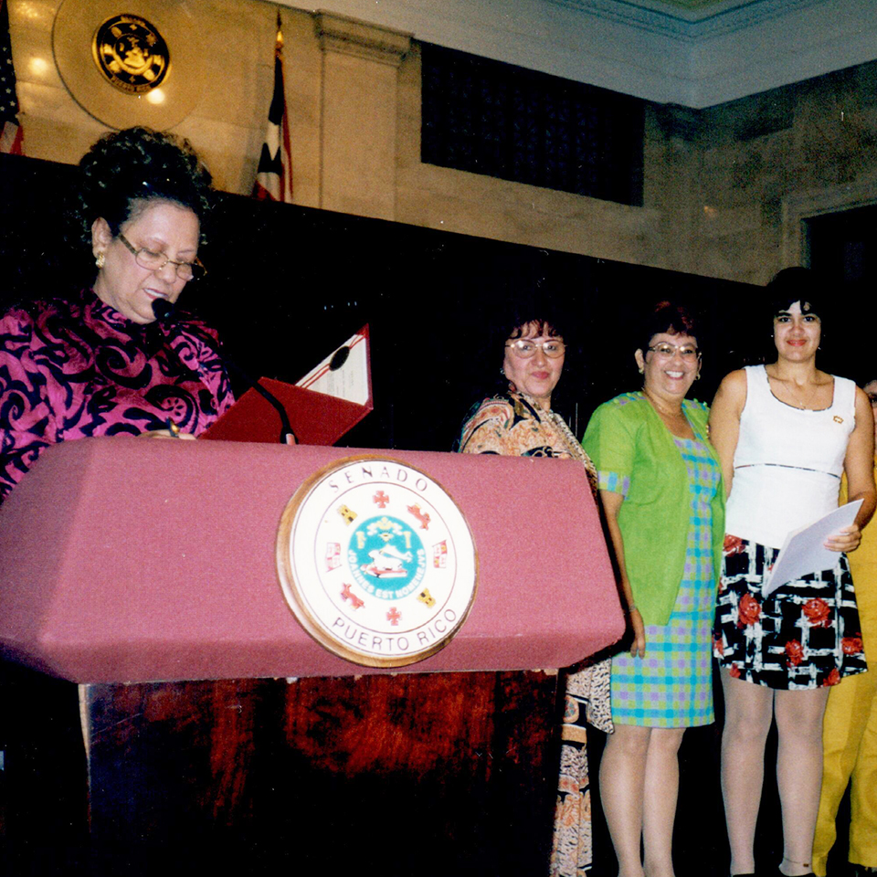 Puerto Rican Senate Homage to National Teachers of Excellence